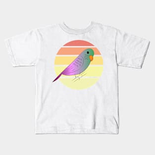 beautiful colorful bird  Vintage Kids T-Shirt